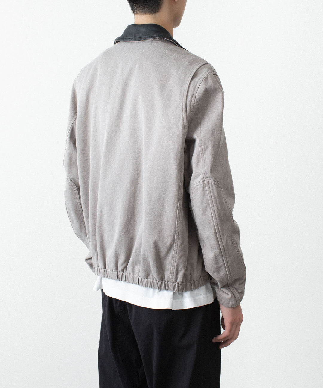 VEIN ヴェインのSULFUR DYED CHINO CLOTH WORK JKT - KHAKI GRAYの公式通販サイトsession福岡セレクトショップ