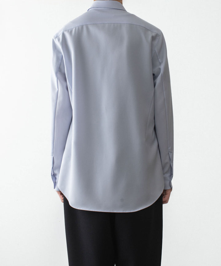 ATTACHMENT アタッチメントのPE COMPACT TWILL REGULAR COLLAR DRESS SHIRT - L.BLUEの公式通販サイトsession福岡セレクトショップ