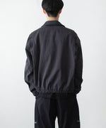 画像をギャラリービューアに読み込む, VEIN ヴェインのSULFUR DYED CHINO CLOTH WORK JKT - BLACKの公式通販サイトsession福岡セレクトショップ
