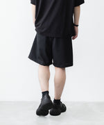 画像をギャラリービューアに読み込む, VEIN ヴェインの3/60 HIGH TWIST WOOL TRO EASY SHORTS - BLACKの公式通販サイトsession福岡セレクトショップ

