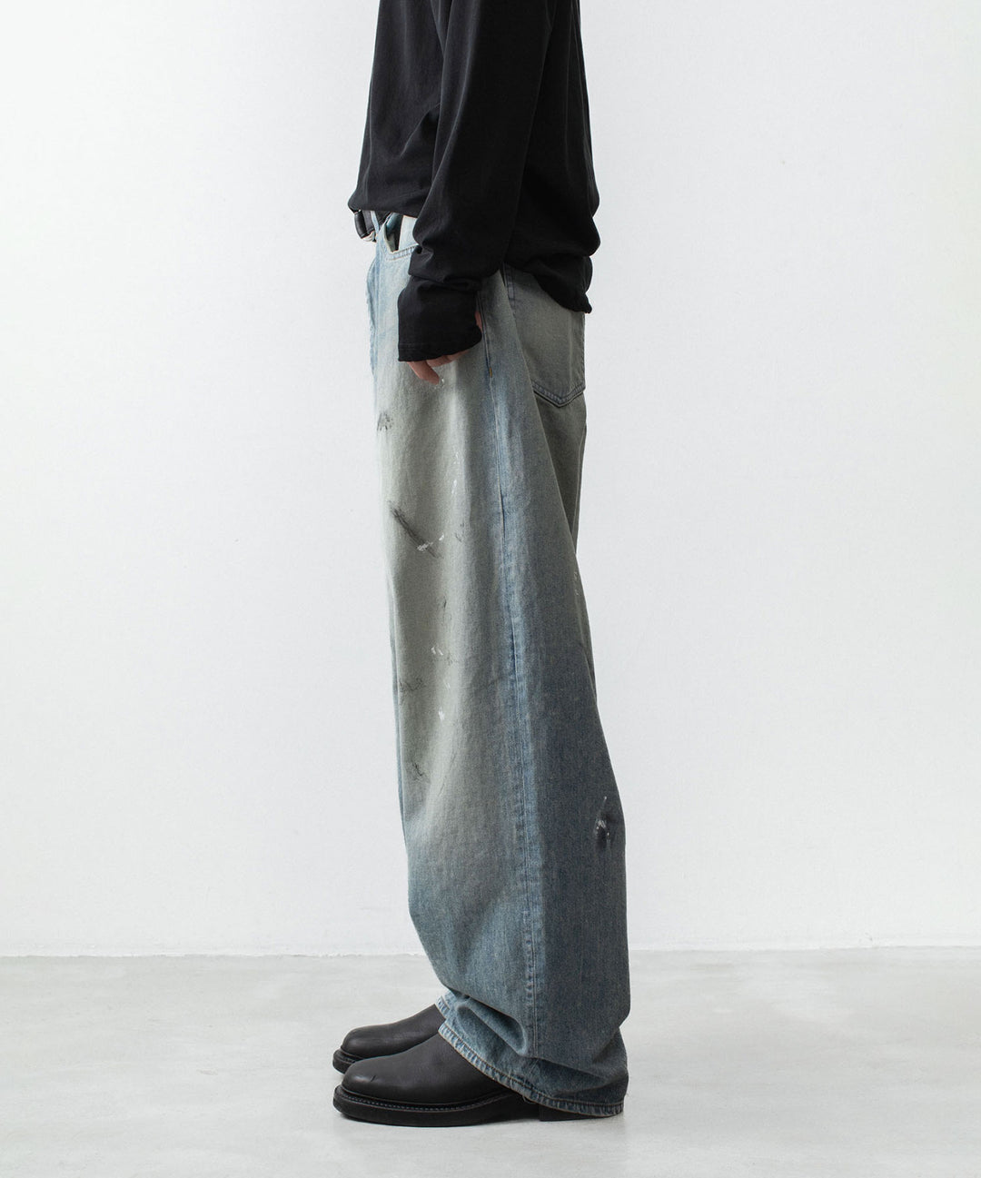 VEIN ヴェインの11OZ DENIM BAGGY JEANS - L.NAVYの公式通販サイトsession福岡セレクトショップ