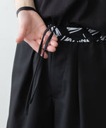 画像をギャラリービューアに読み込む, VEIN ヴェインの3/60 HIGH TWIST WOOL TRO EASY SHORTS - BLACKの公式通販サイトsession福岡セレクトショップ
