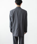 画像をギャラリービューアに読み込む, VEIN ヴェインの3/60 HIGH TWIST WOOL TRO OVER JKT - D.GRAYの公式通販サイトsession福岡セレクトショップ
