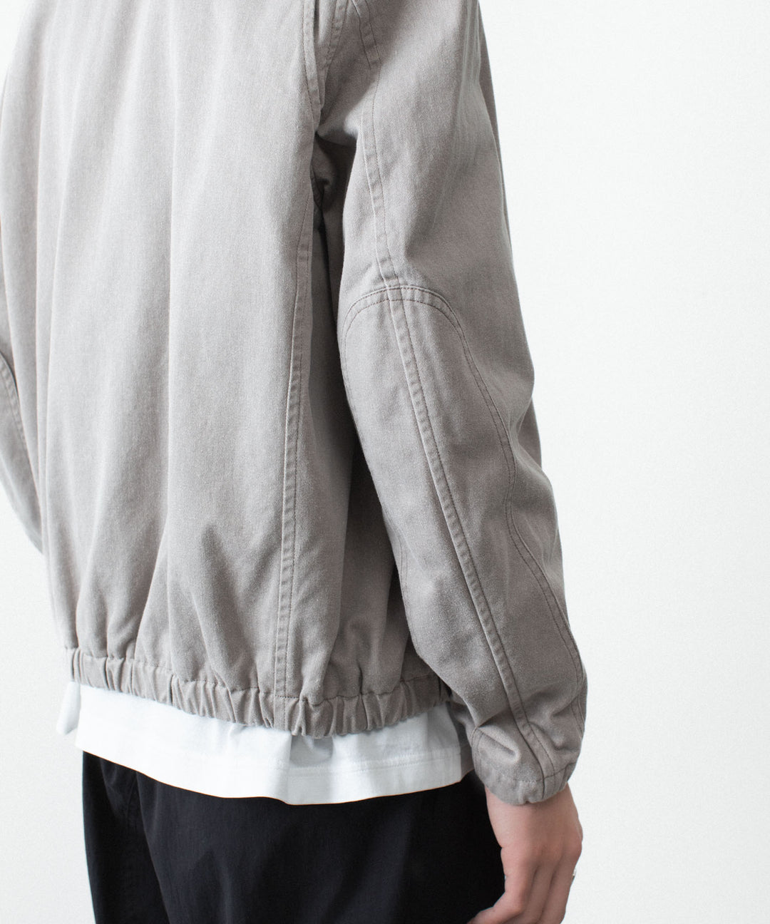 VEIN ヴェインのSULFUR DYED CHINO CLOTH WORK JKT - KHAKI GRAYの公式通販サイトsession福岡セレクトショップ