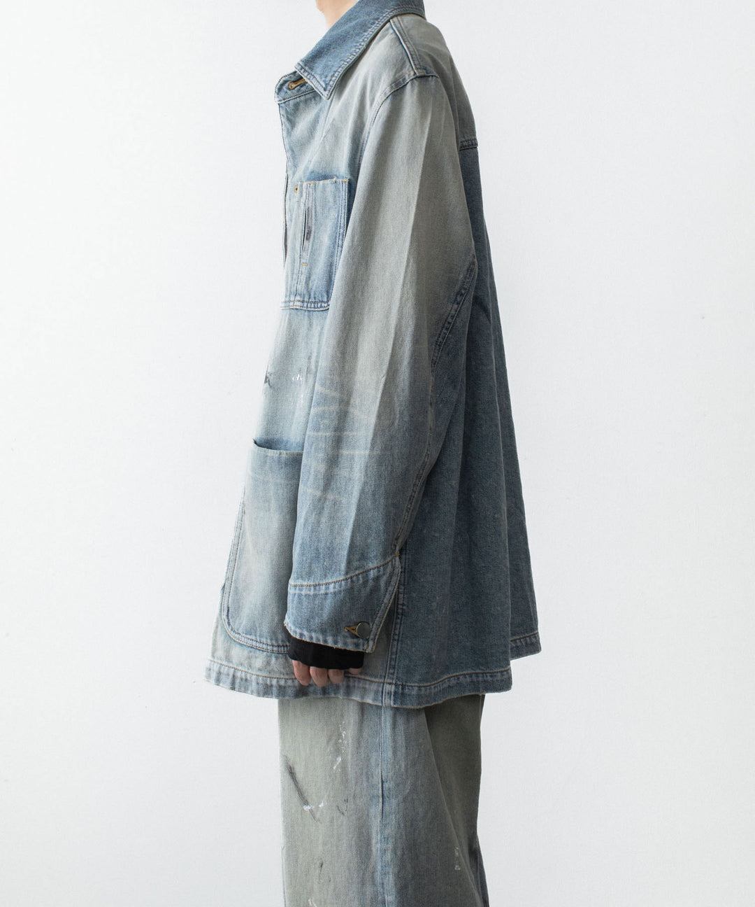 VEIN ヴェインの11OZ DENIM COVERALL JKT - L.NAVYの公式通販サイトsession福岡セレクトショップ