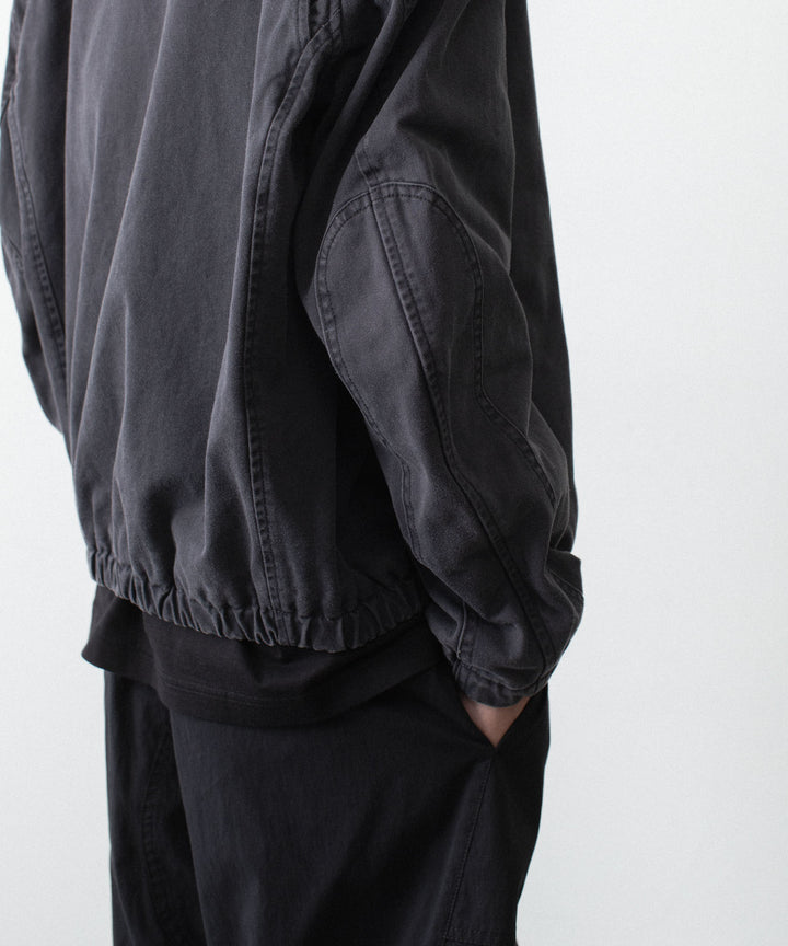 VEIN ヴェインのSULFUR DYED CHINO CLOTH WORK JKT - BLACKの公式通販サイトsession福岡セレクトショップ