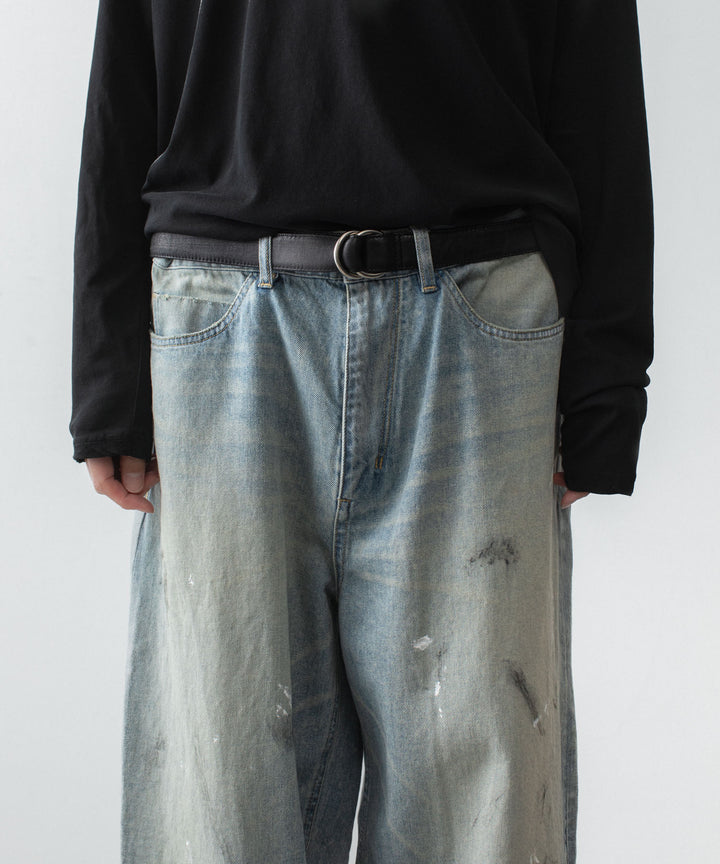 VEIN ヴェインの11OZ DENIM BAGGY JEANS - L.NAVYの公式通販サイトsession福岡セレクトショップ