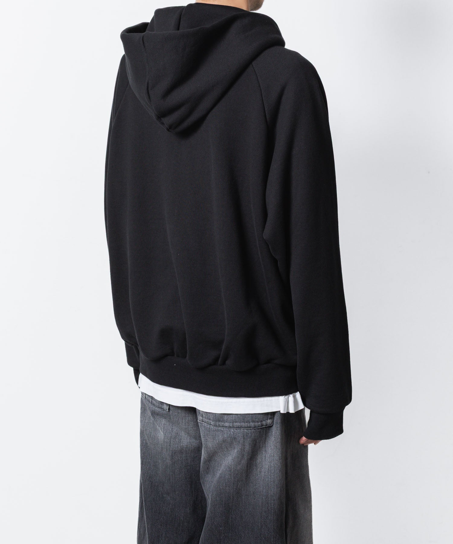 VEIN ヴェインのJUMBERCA TERRY SLIT HOODIE - BLACKの公式通販サイトsession福岡セレクトショップ