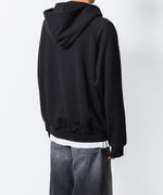画像をギャラリービューアに読み込む, VEIN ヴェインのJUMBERCA TERRY SLIT HOODIE - BLACKの公式通販サイトsession福岡セレクトショップ
