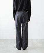画像をギャラリービューアに読み込む, VEIN ヴェインの3/60 HIGH TWIST WOOL TRO EASY TROUSERS - D.GRAYの公式通販サイトsession福岡セレクトショップ
