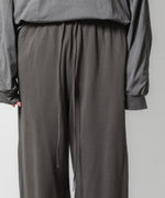 画像をギャラリービューアに読み込む, VEIN ヴェインのFINE TERRY EASY WIDE TROUSERS - GRAYの公式通販サイトsession福岡セレクトショップ
