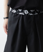 画像をギャラリービューアに読み込む, VEIN ヴェインの3/60 HIGH TWIST WOOL TRO EASY SHORTS - BLACKの公式通販サイトsession福岡セレクトショップ
