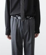 画像をギャラリービューアに読み込む, VEIN ヴェインの3/60 HIGH TWIST WOOL TRO EASY TROUSERS - D.GRAYの公式通販サイトsession福岡セレクトショップ
