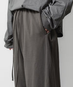 画像をギャラリービューアに読み込む, VEIN ヴェインのFINE TERRY EASY WIDE TROUSERS - GRAYの公式通販サイトsession福岡セレクトショップ
