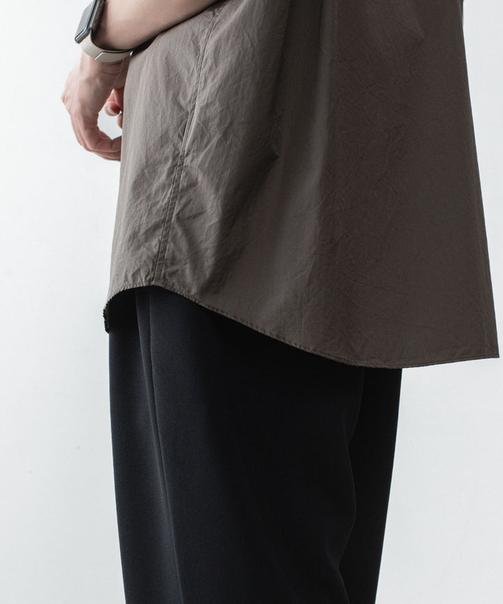 VEIN ヴェインの140/2 GIZA BROAD S/S SHIRT - L.BROWNの公式通販サイトsession福岡セレクトショップ