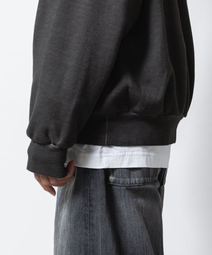 VEIN ヴェインのJUMBERCA TERRY COLD DYED SLIT HOODIE - GRAYの公式通販サイトsession福岡セレクトショップ