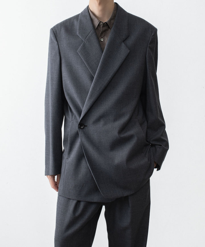 VEIN ヴェインの3/60 HIGH TWIST WOOL TRO OVER JKT - D.GRAYの公式通販サイトsession福岡セレクトショップ