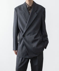 VEIN 】3/60 HIGH TWIST WOOL TRO OVER JKT - D.GRAY | 公式通販サイト