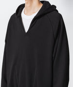 画像をギャラリービューアに読み込む, VEIN ヴェインのJUMBERCA TERRY SLIT HOODIE - BLACKの公式通販サイトsession福岡セレクトショップ
