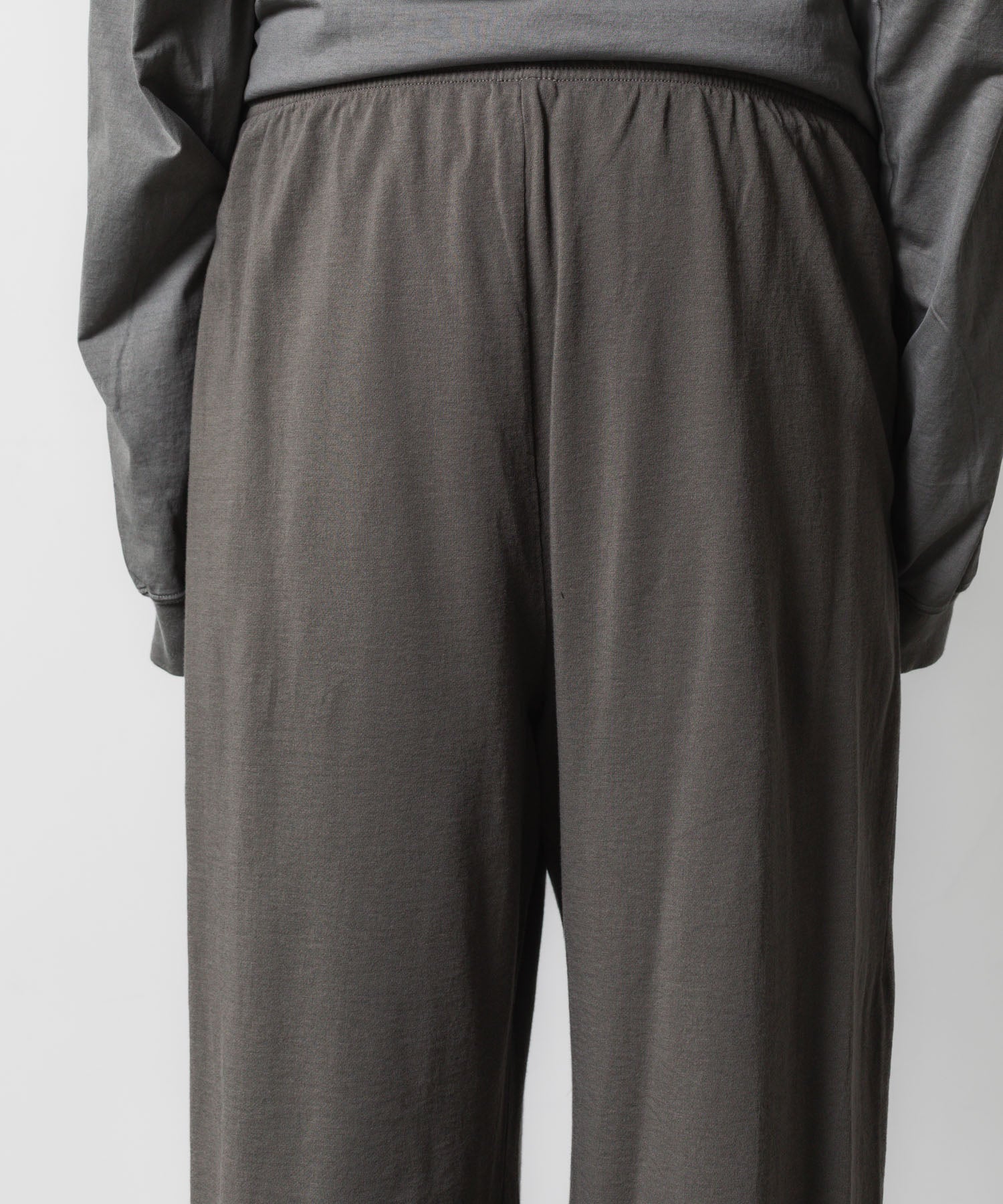 VEIN ヴェインのFINE TERRY EASY WIDE TROUSERS - GRAYの公式通販サイトsession福岡セレクトショップ