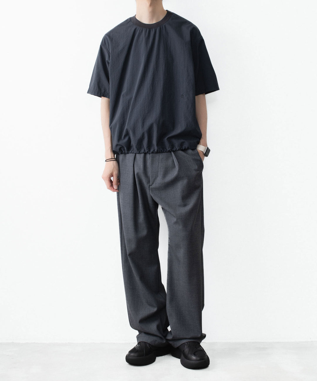 VEIN ヴェインのPIGMENT DYED NY RIP S/S PULLOVER - D.NAVYの公式通販サイトsession福岡セレクトショップ
