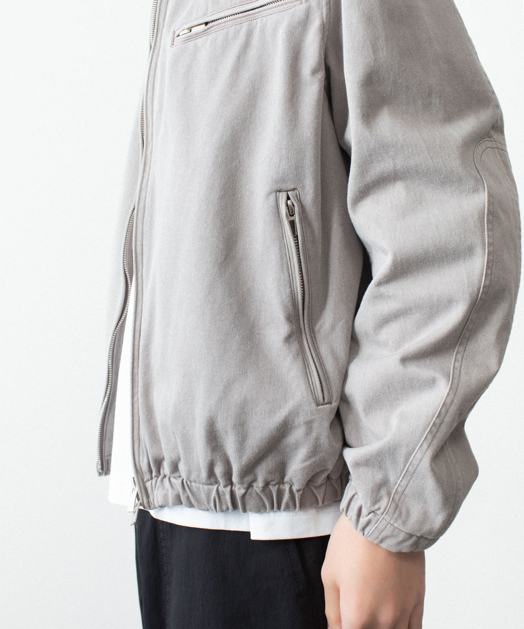 VEIN ヴェインのSULFUR DYED CHINO CLOTH WORK JKT - KHAKI GRAYの公式通販サイトsession福岡セレクトショップ