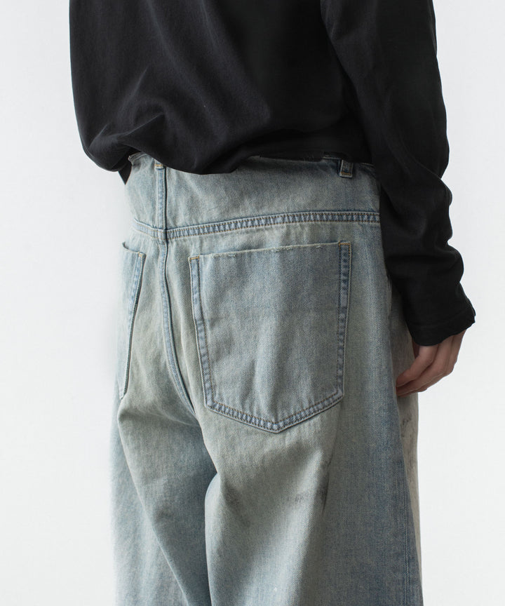 VEIN ヴェインの11OZ DENIM BAGGY JEANS - L.NAVYの公式通販サイトsession福岡セレクトショップ