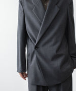 画像をギャラリービューアに読み込む, VEIN ヴェインの3/60 HIGH TWIST WOOL TRO OVER JKT - D.GRAYの公式通販サイトsession福岡セレクトショップ
