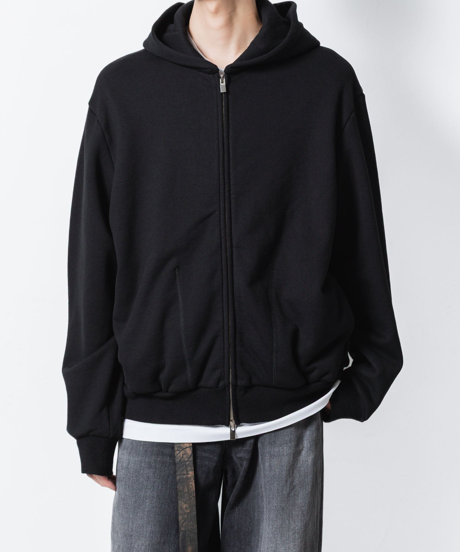 VEIN ヴェインのJUMBERCA TERRY ZIP UP HOODIE - BLACKの公式通販サイトsession福岡セレクトショップ