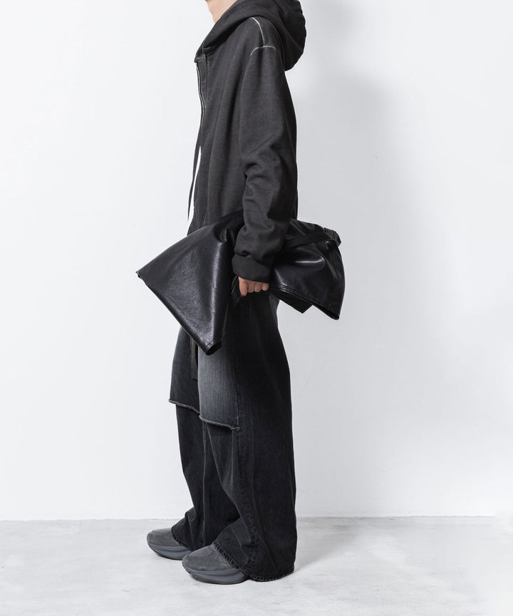 VEIN ヴェインのJUMBERCA TERRY COLD DYED ZIP UP HOODIE - GRAYの公式通販サイトsession福岡セレクトショップ