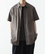 画像をギャラリービューアに読み込む, VEIN ヴェインの140/2 GIZA BROAD S/S SHIRT - L.BROWNの公式通販サイトsession福岡セレクトショップ
