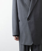 画像をギャラリービューアに読み込む, VEIN ヴェインの3/60 HIGH TWIST WOOL TRO OVER JKT - D.GRAYの公式通販サイトsession福岡セレクトショップ
