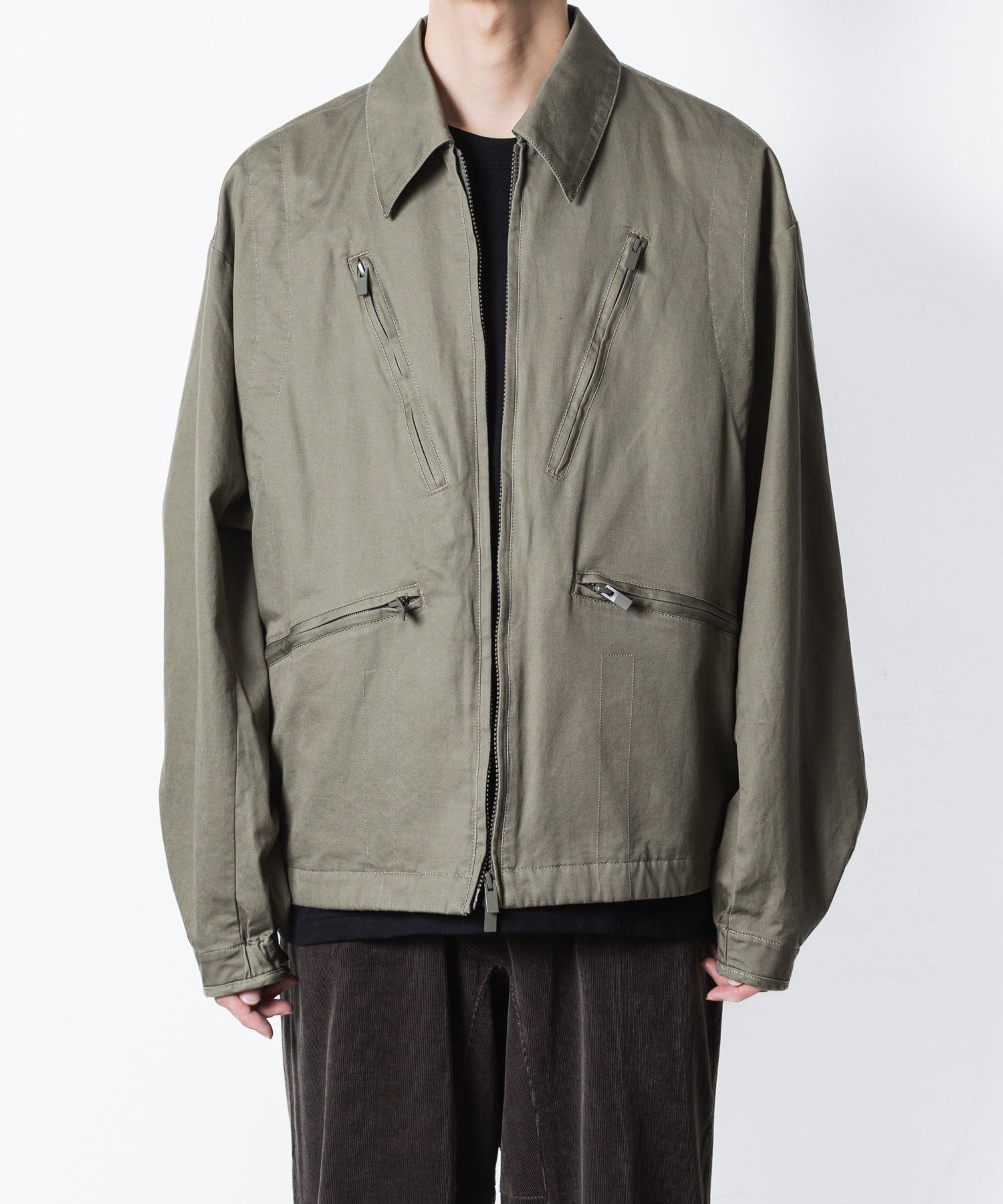 VEIN ヴェインのCOTTON MOLESKIN MILITARY JACKET - KHAKIの公式通販サイトsession福岡セレクトショップ