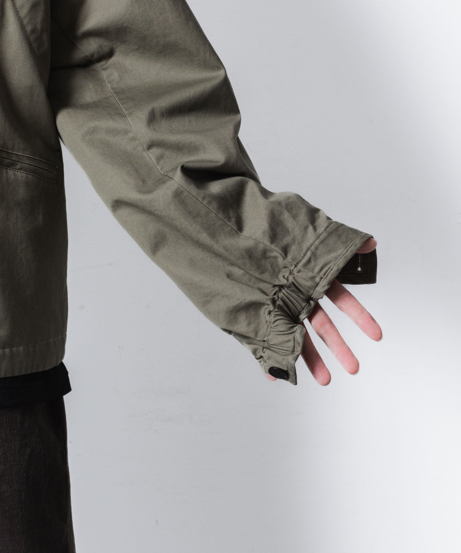 VEIN ヴェインのCOTTON MOLESKIN MILITARY JACKET - KHAKIの公式通販サイトsession福岡セレクトショップ