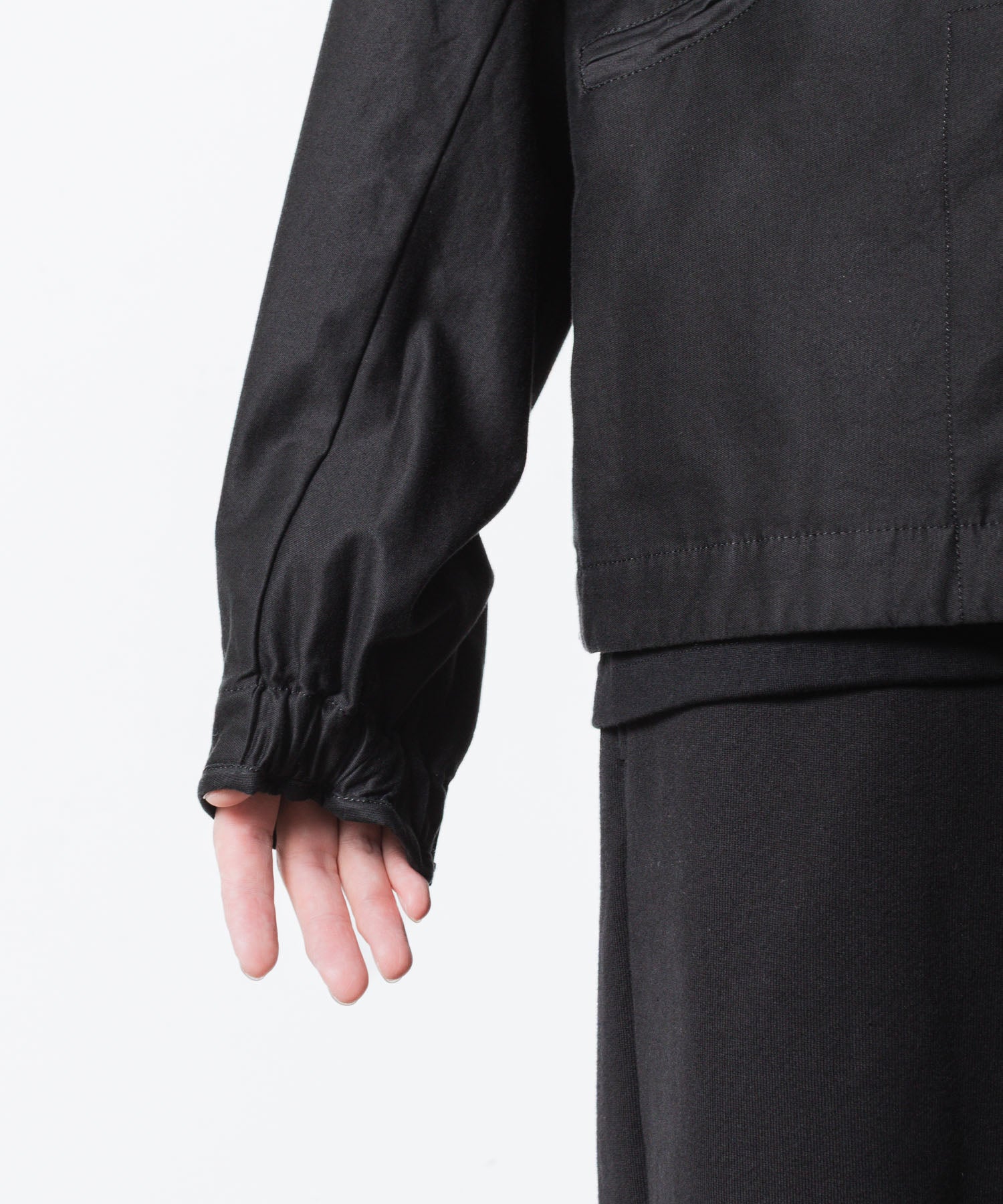 VEIN ヴェインのCOTTON MOLESKIN MILITARY JACKET - BLACKの公式通販サイトsession福岡セレクトショップ