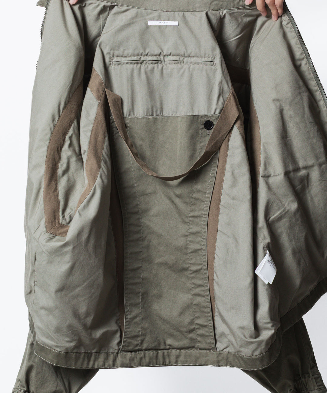 VEIN ヴェインのCOTTON MOLESKIN MILITARY JACKET - KHAKIの公式通販サイトsession福岡セレクトショップ