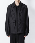 画像をギャラリービューアに読み込む, VEIN ヴェインのCOTTON MOLESKIN MILITARY JACKET - BLACKの公式通販サイトsession福岡セレクトショップ
