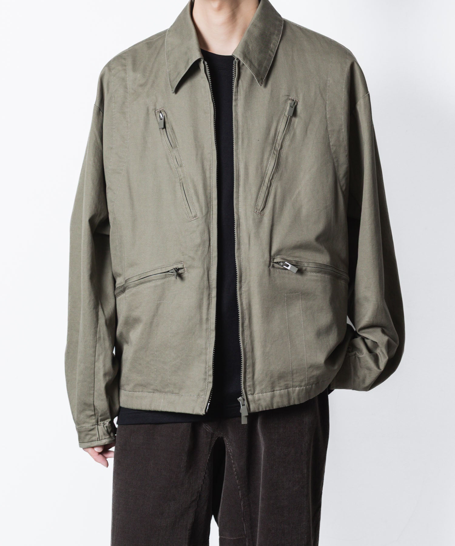 VEIN ヴェインのCOTTON MOLESKIN MILITARY JACKET - KHAKIの公式通販サイトsession福岡セレクトショップ