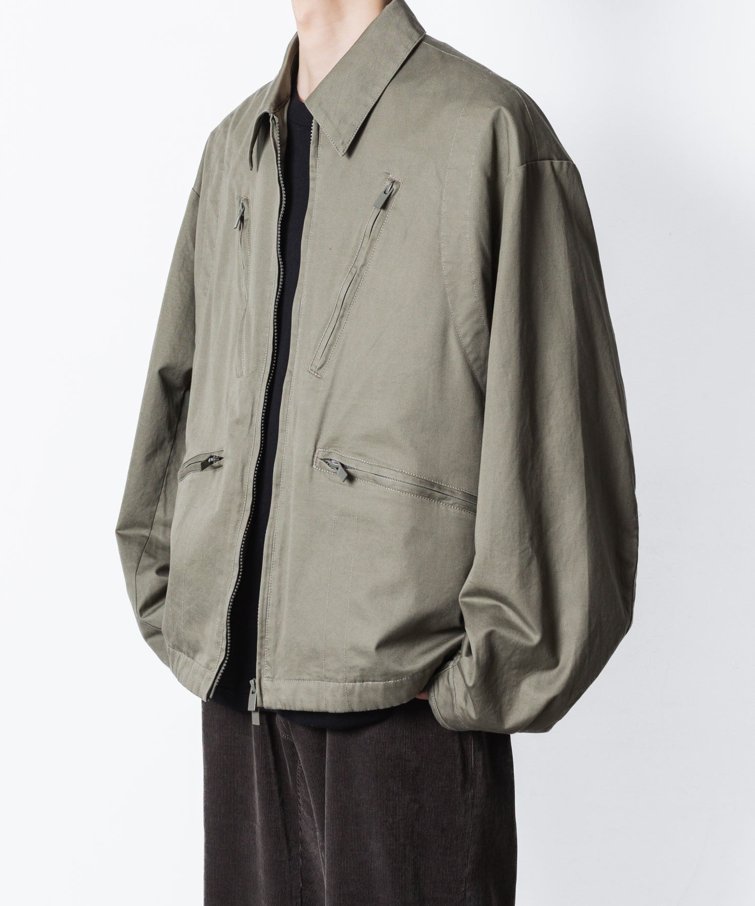 VEIN ヴェインのCOTTON MOLESKIN MILITARY JACKET - KHAKIの公式通販サイトsession福岡セレクトショップ