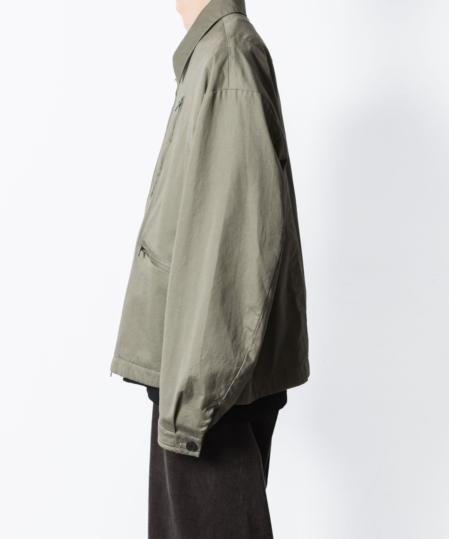 VEIN ヴェインのCOTTON MOLESKIN MILITARY JACKET - KHAKIの公式通販サイトsession福岡セレクトショップ