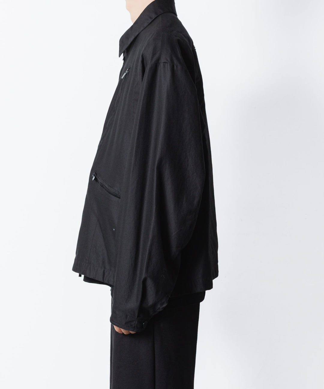 VEIN ヴェインのCOTTON MOLESKIN MILITARY JACKET - BLACKの公式通販サイトsession福岡セレクトショップ