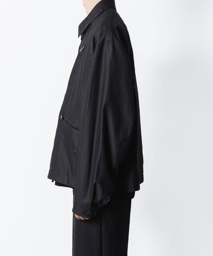 VEIN ヴェインのCOTTON MOLESKIN MILITARY JACKET - BLACKの公式通販サイトsession福岡セレクトショップ