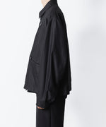 画像をギャラリービューアに読み込む, VEIN ヴェインのCOTTON MOLESKIN MILITARY JACKET - BLACKの公式通販サイトsession福岡セレクトショップ
