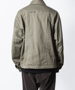 画像をギャラリービューアに読み込む, VEIN ヴェインのCOTTON MOLESKIN MILITARY JACKET - KHAKIの公式通販サイトsession福岡セレクトショップ
