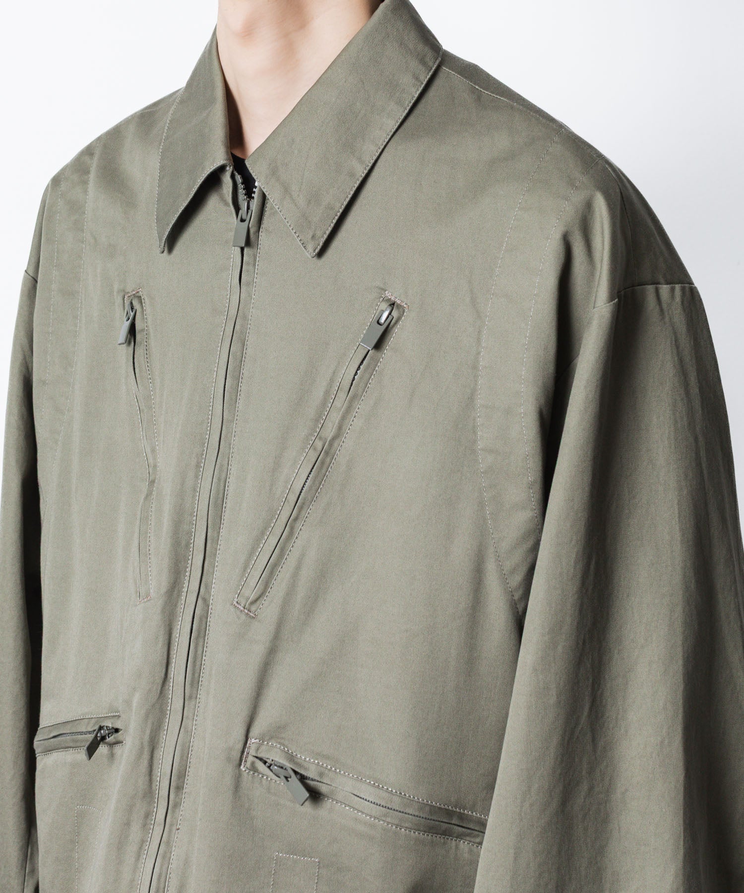 VEIN ヴェインのCOTTON MOLESKIN MILITARY JACKET - KHAKIの公式通販サイトsession福岡セレクトショップ