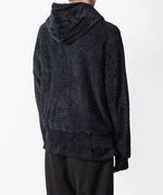 画像をギャラリービューアに読み込む, VEIN ヴェインのMALL YARN JERSEY ZIP UP HOODIE - BLACKの公式通販サイトsession福岡セレクトショップ

