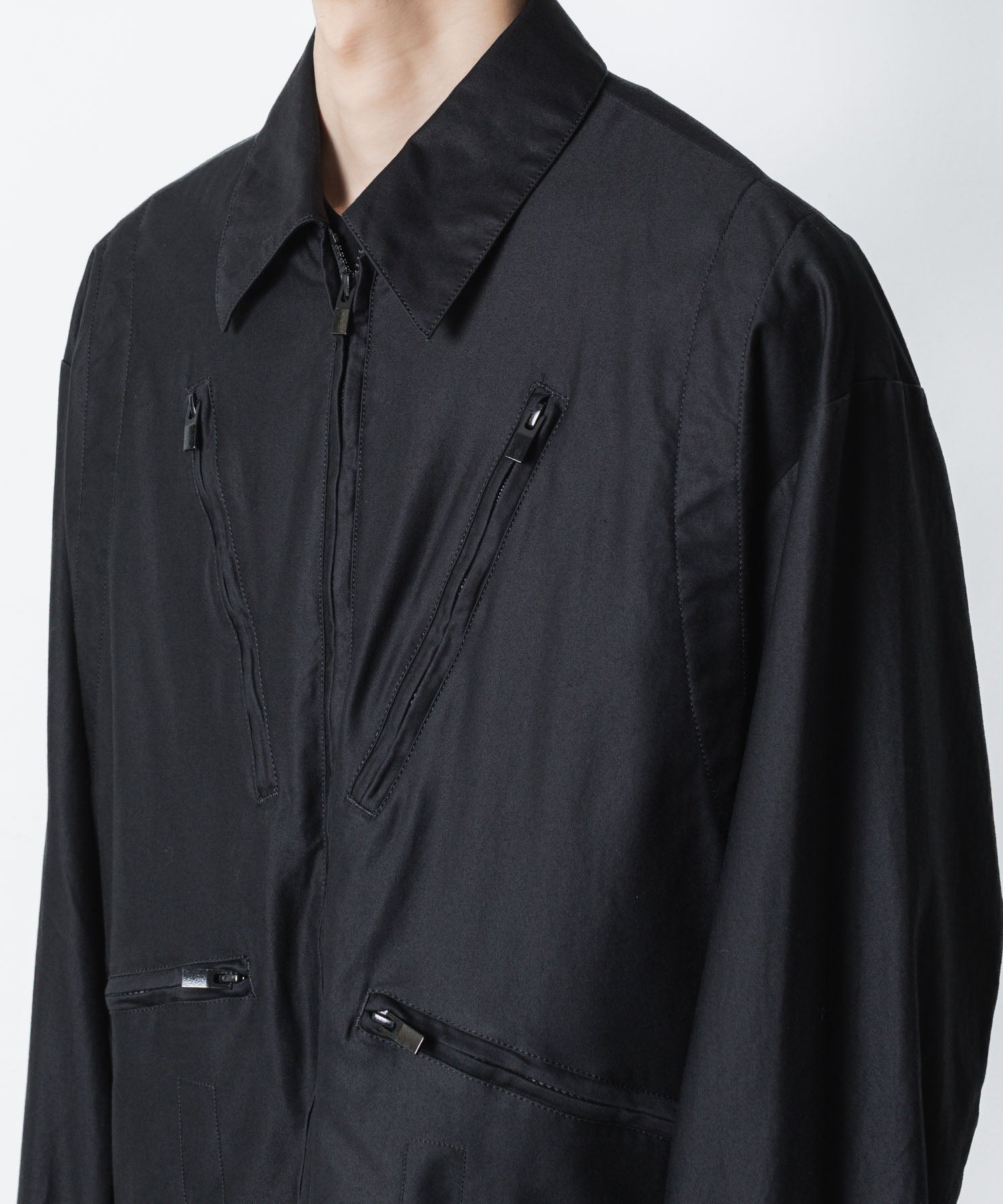 VEIN ヴェインのCOTTON MOLESKIN MILITARY JACKET - BLACKの公式通販サイトsession福岡セレクトショップ
