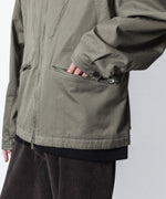 画像をギャラリービューアに読み込む, VEIN ヴェインのCOTTON MOLESKIN MILITARY JACKET - KHAKIの公式通販サイトsession福岡セレクトショップ
