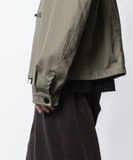 画像をギャラリービューアに読み込む, VEIN ヴェインのCOTTON MOLESKIN MILITARY JACKET - KHAKIの公式通販サイトsession福岡セレクトショップ
