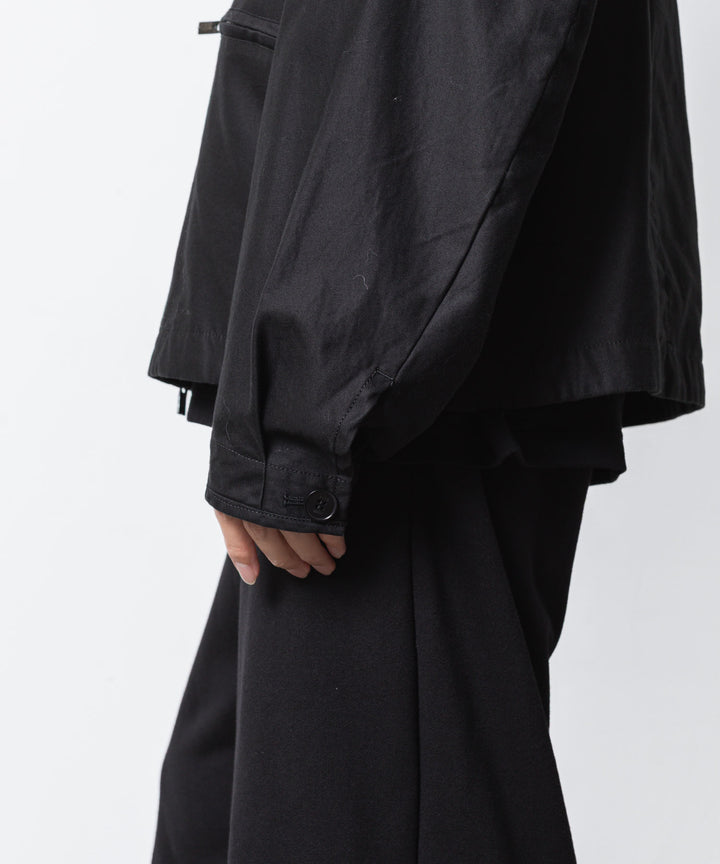 VEIN ヴェインのCOTTON MOLESKIN MILITARY JACKET - BLACKの公式通販サイトsession福岡セレクトショップ